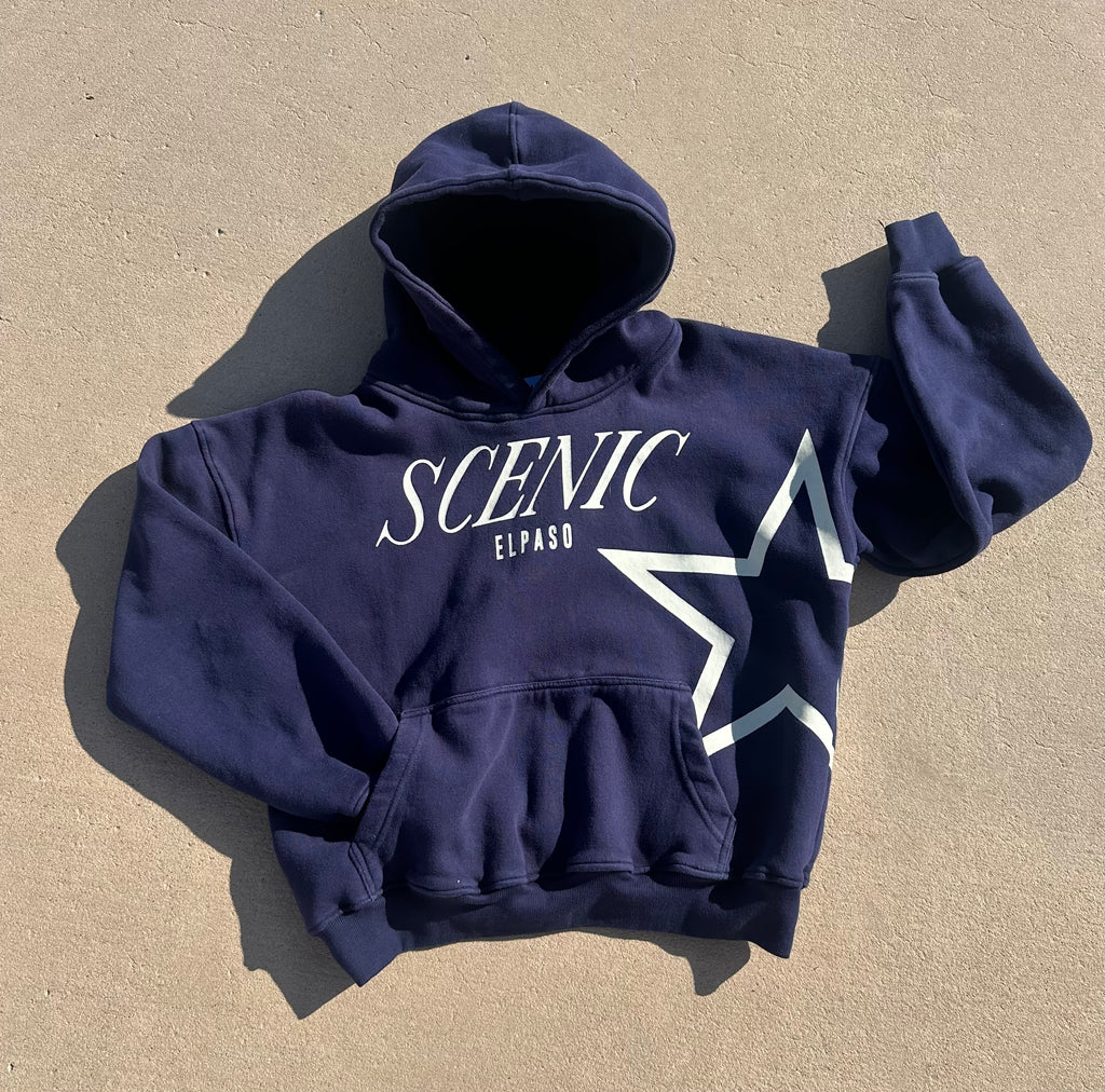 Scenic Navy Blue Hoodie