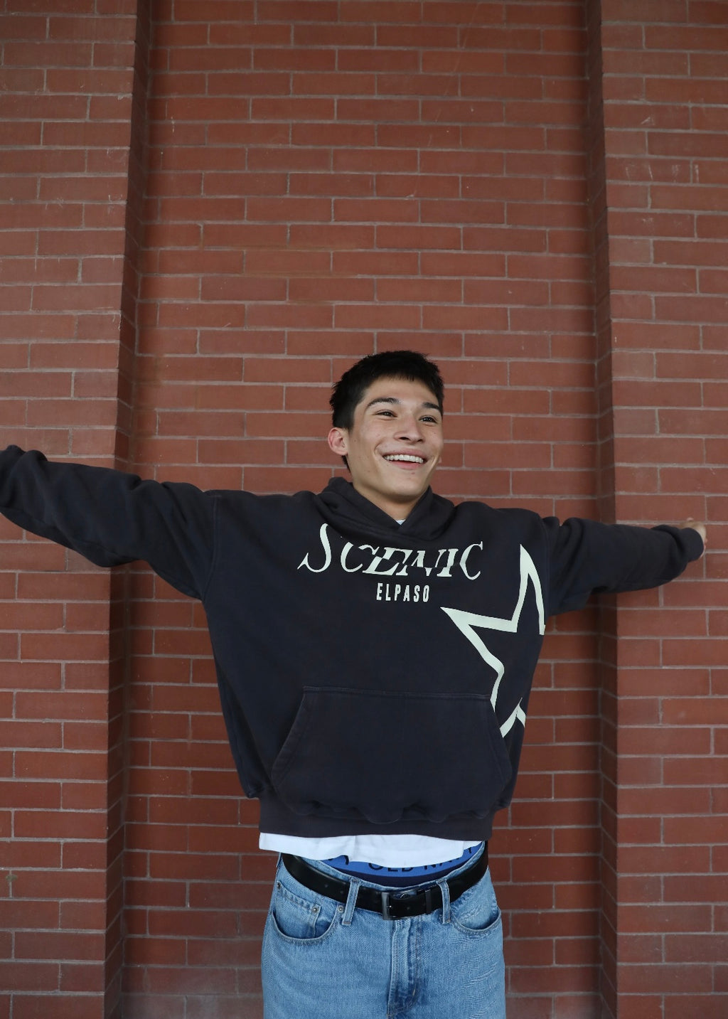 Scenic Ash Grey Hoodie