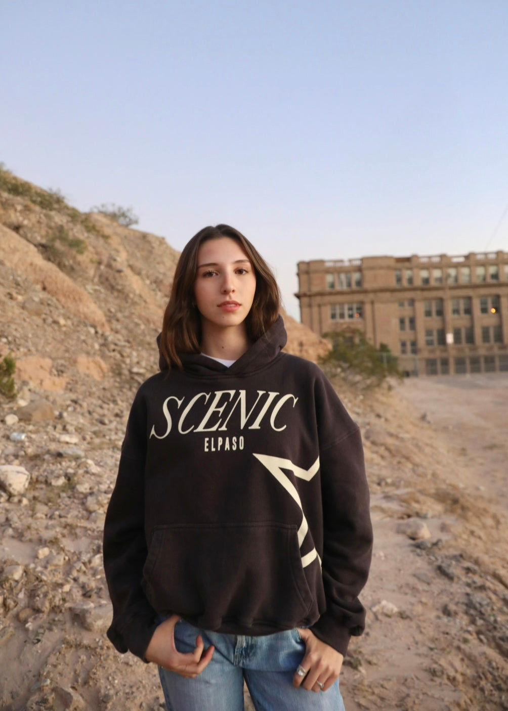 Scenic Ash Grey Hoodie