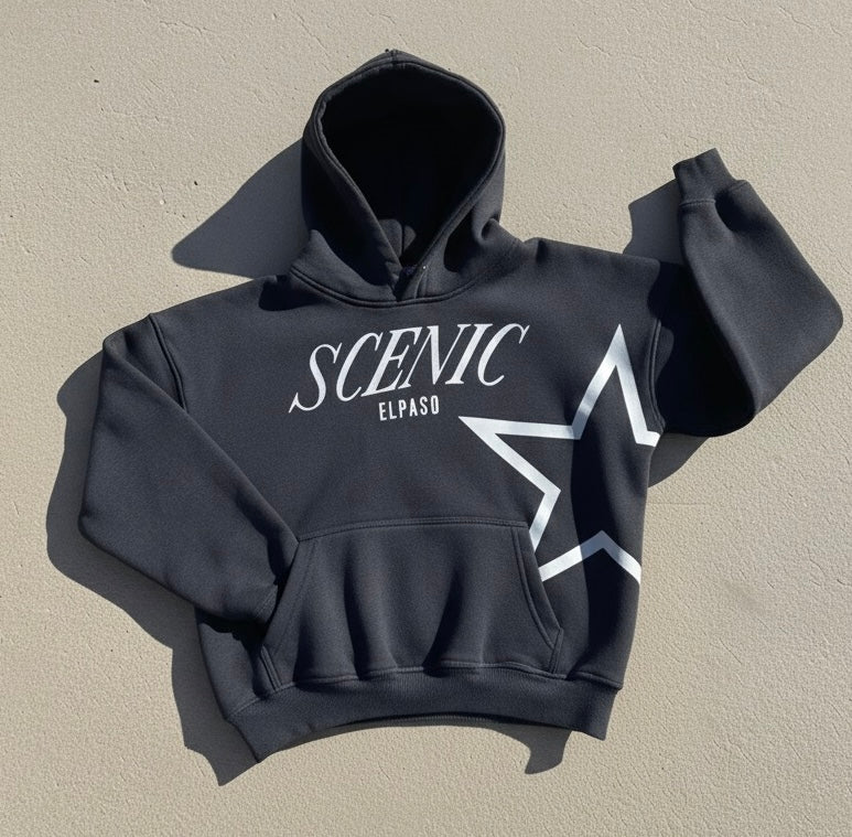 Scenic Ash Grey Hoodie