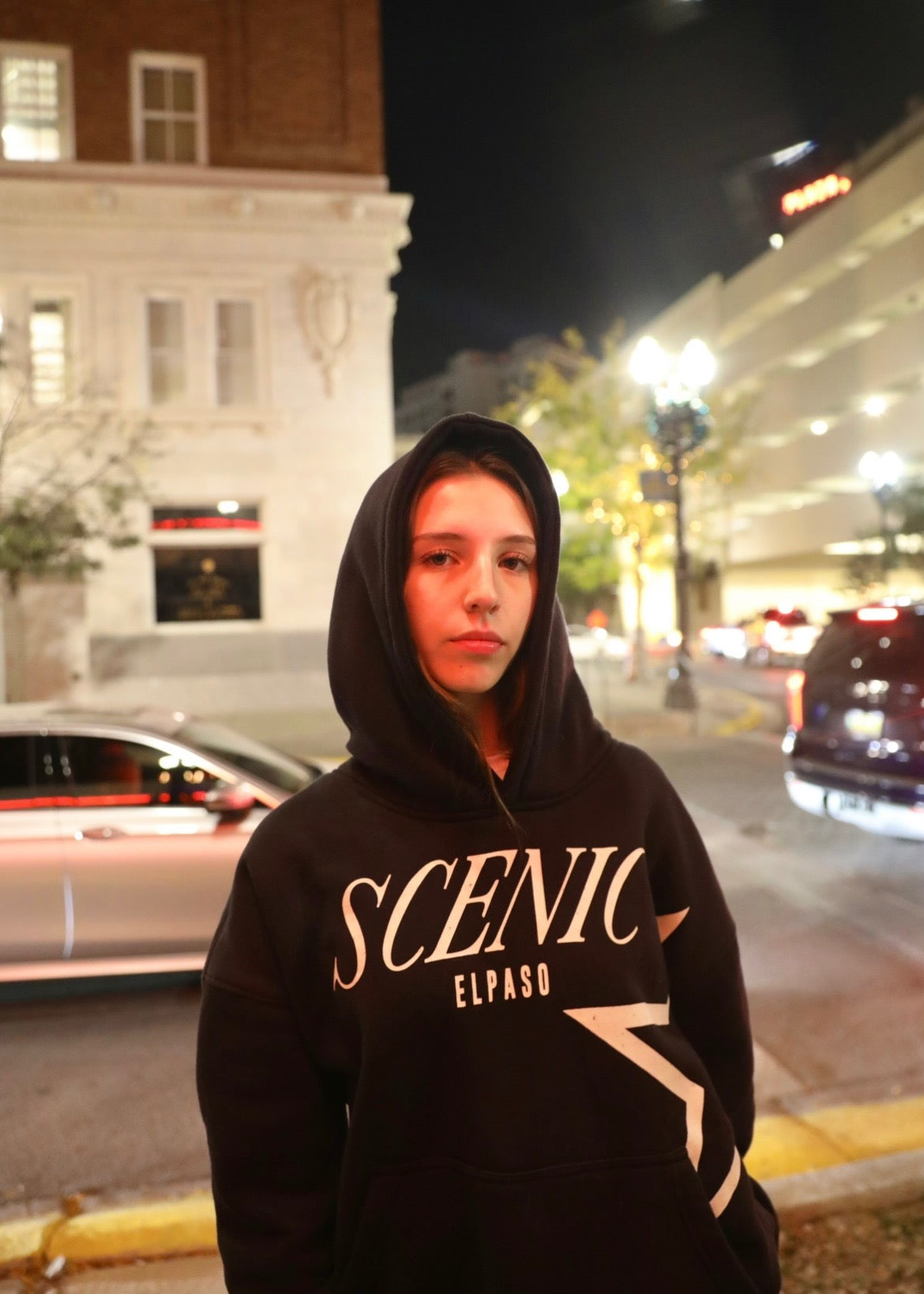 Scenic Black Hoodie