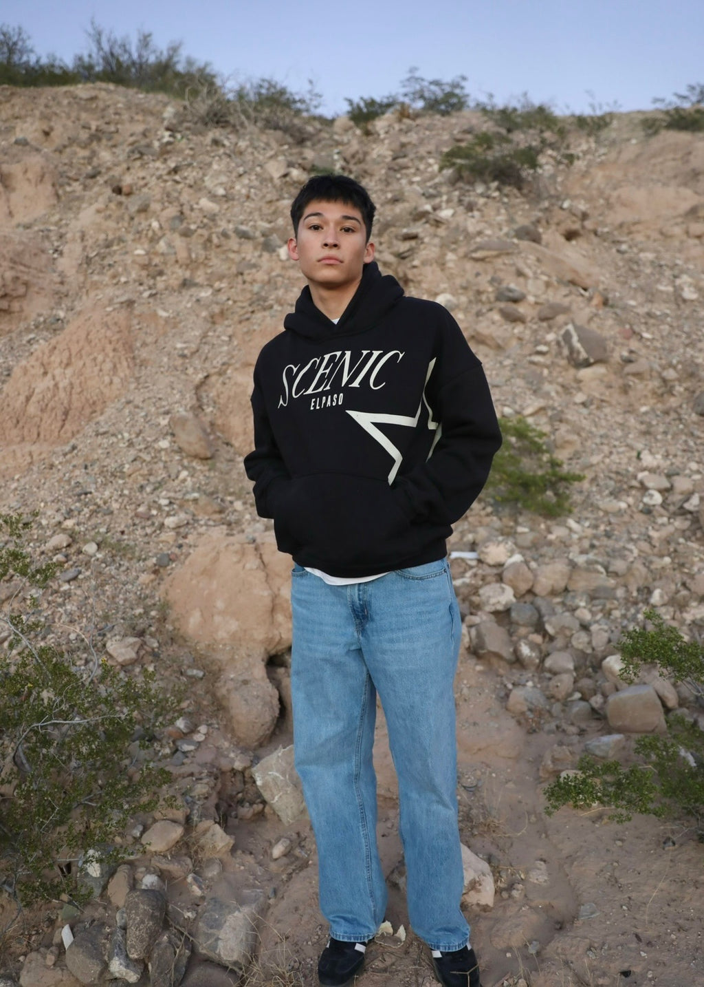 Scenic Black Hoodie